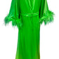 Epic 1960’s Ostrich Feather Maxi