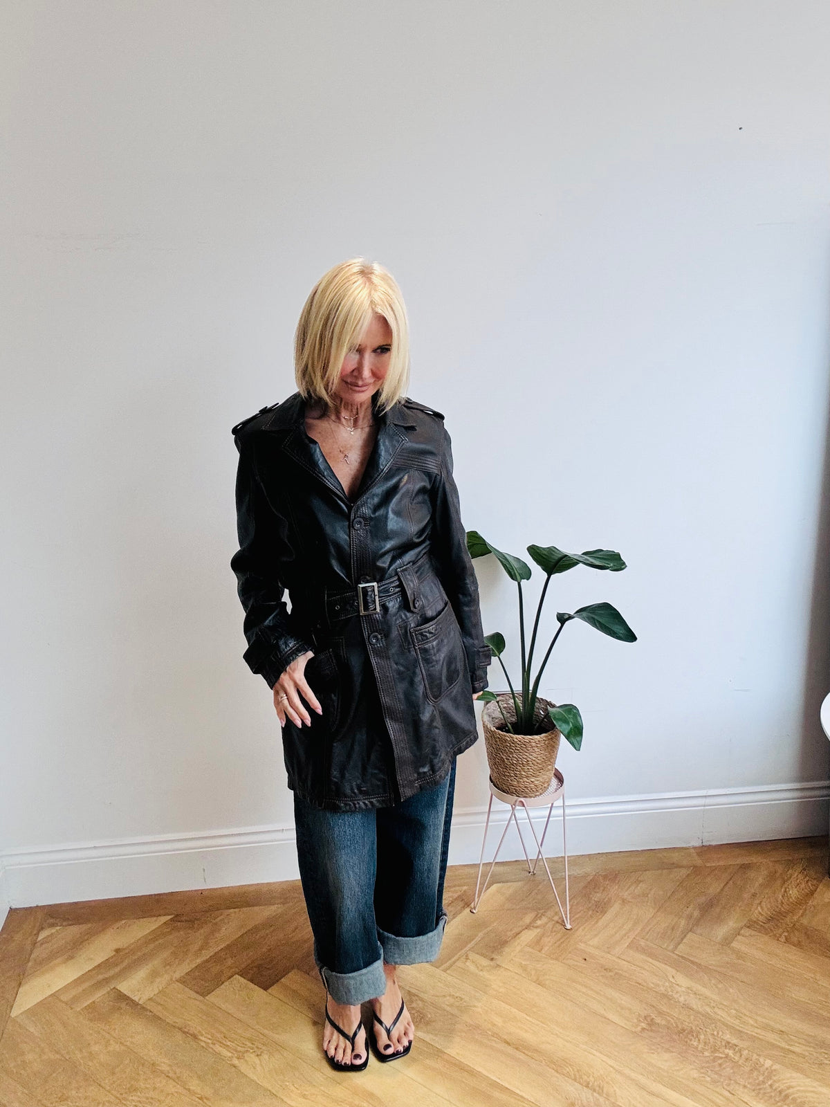 1980’s Vintage Trench Leather