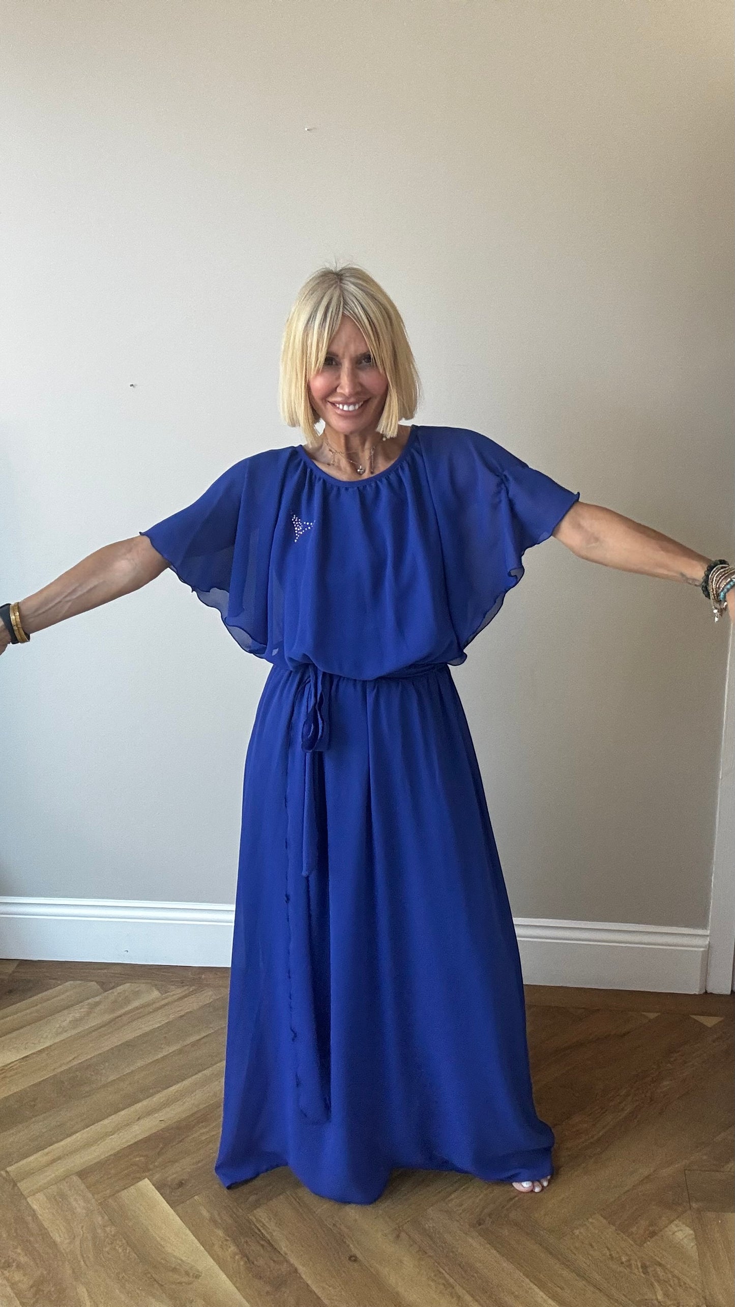 Royal Blue Maxi Dress