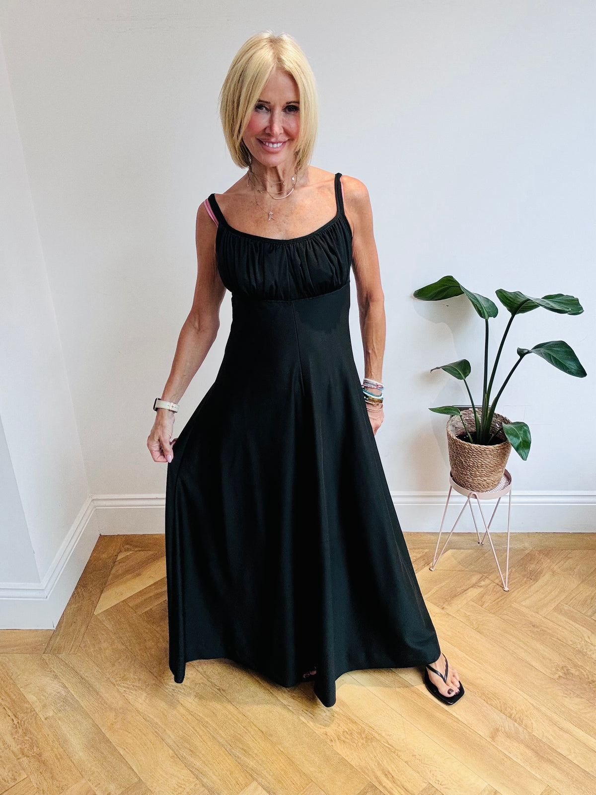 Empire Line Maxi Dress