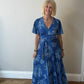 1970’s Floral Blues Maxi