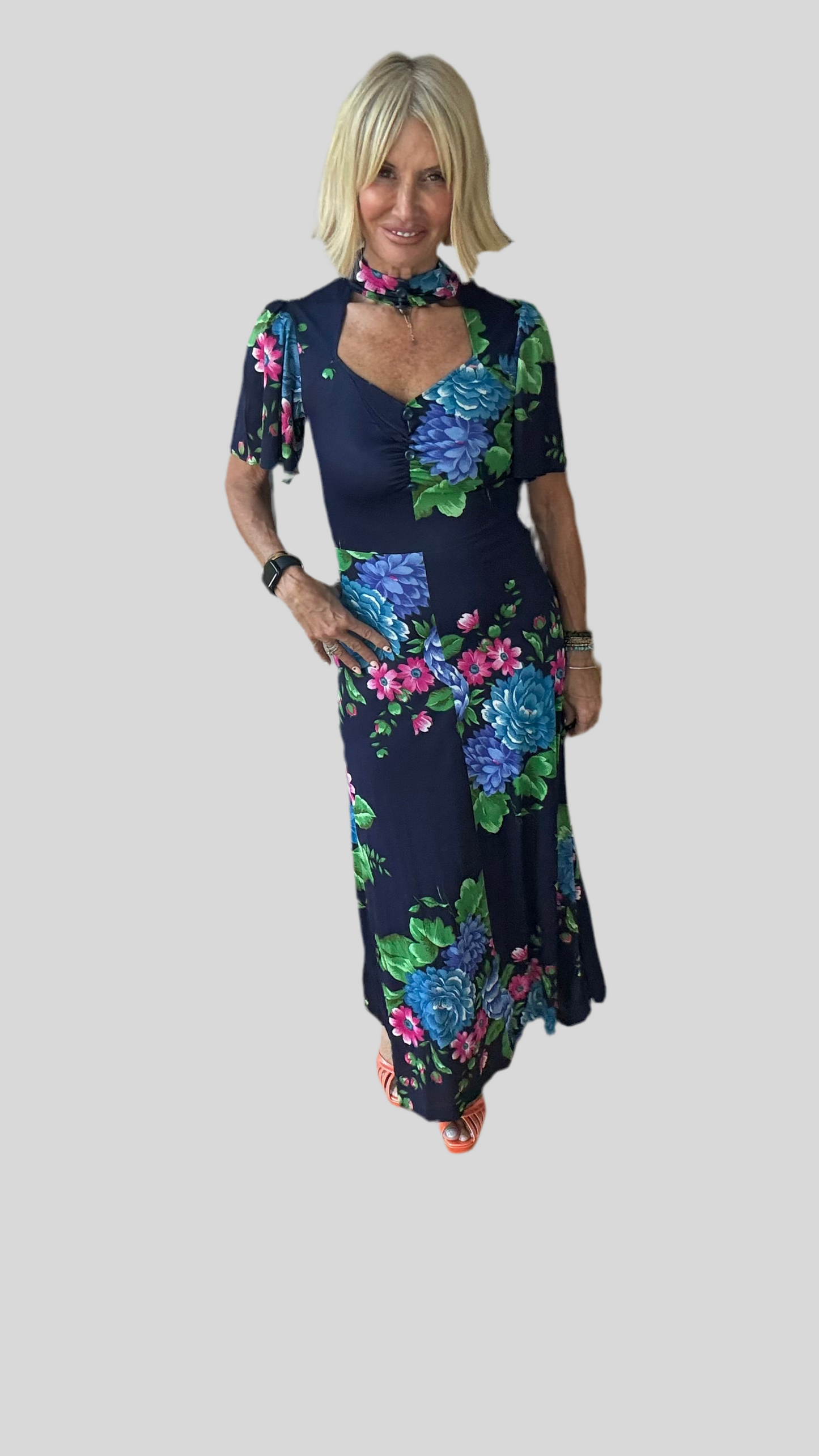 Stunning Floral Maxi Dress