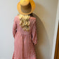 Pretty Maxi Dress Size 8 ( measured to fit up to a 14)