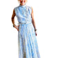 Baby Blue Vintage Maxi