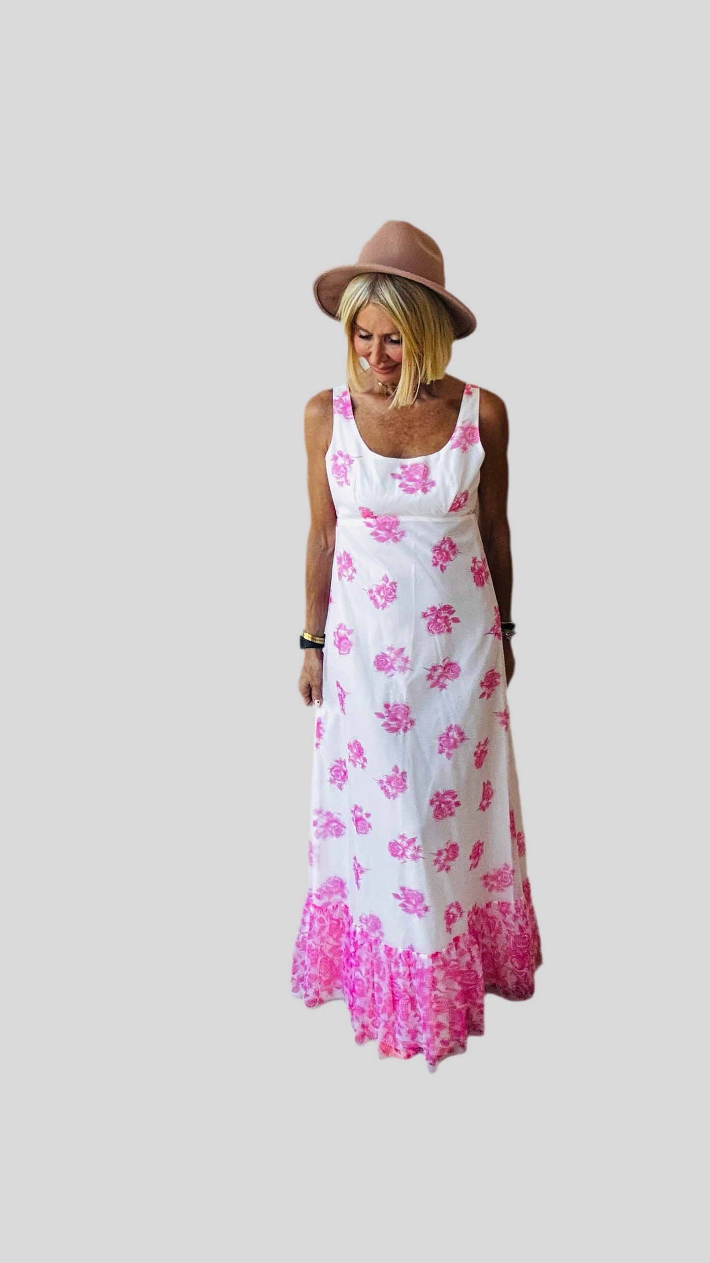 Pretty Floral Maxi Dress