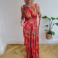 Stunning Peacock Pattern Maxi