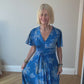 1970’s Floral Blues Maxi